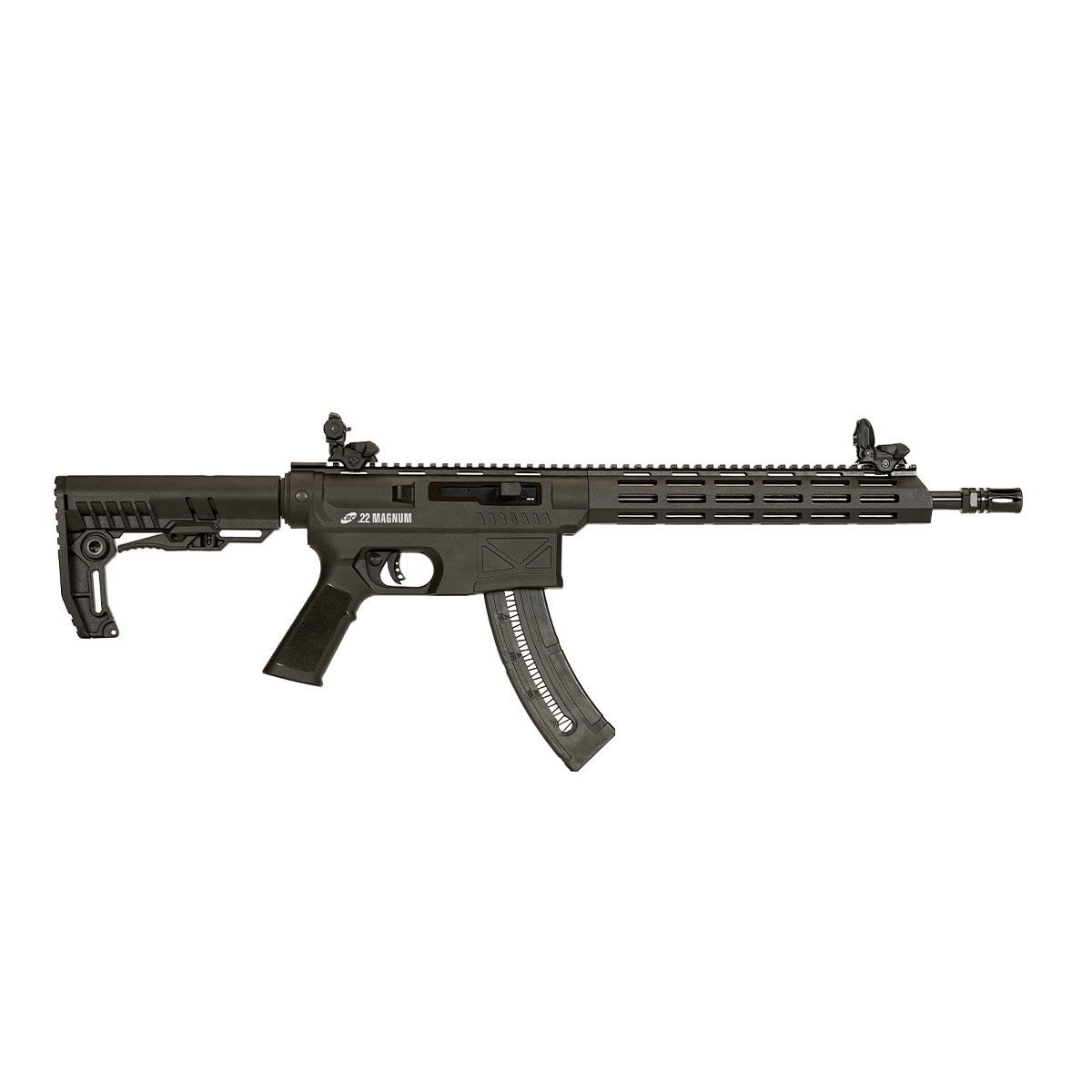 RIFLE CBC DELTA MAGNUM SEMI-AUTOMÁTICO CAL .22WMR 14,5" - PRETO