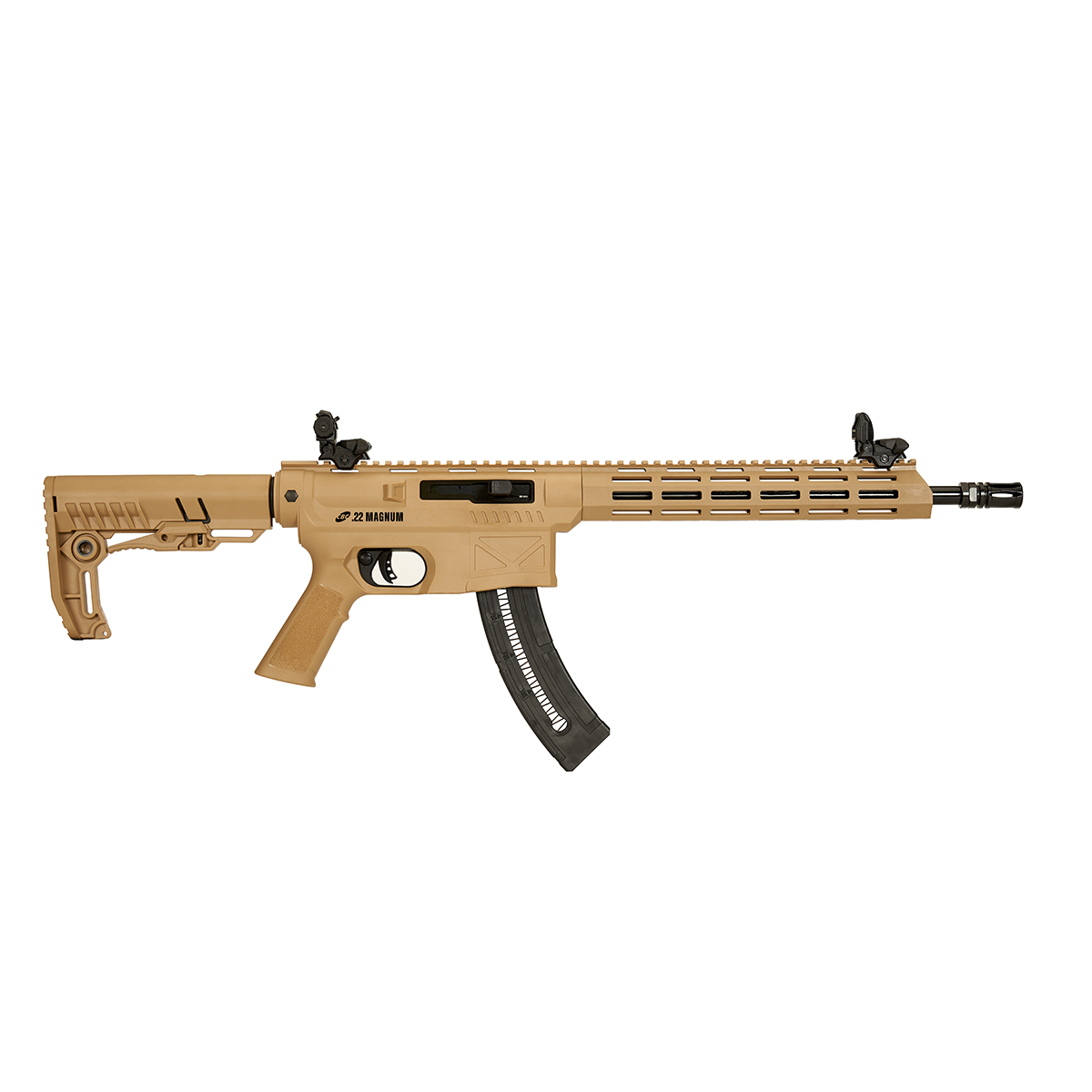 RIFLE CBC DELTA MAGNUM SEMI-AUTOMÁTICO CAL .22WMR 14,5"- TAN