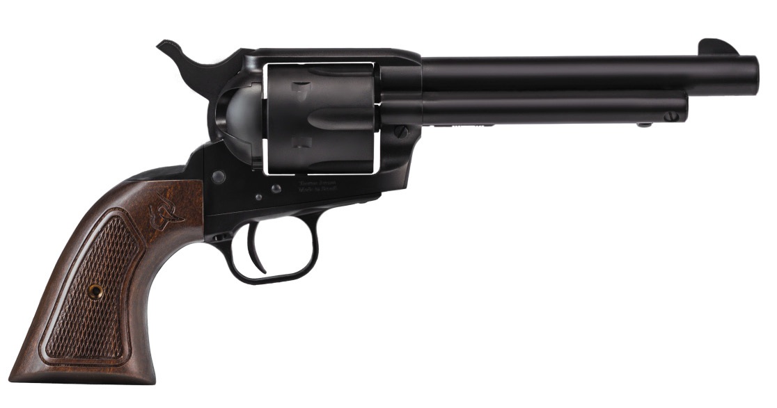 REVOLVER TAURUS IMPERADOR RT 45SA, CAL. 45 COLT, 6 TIROS, 139MM ( 5,47 POL), CABO MAD, CARB. CERAKOTE
