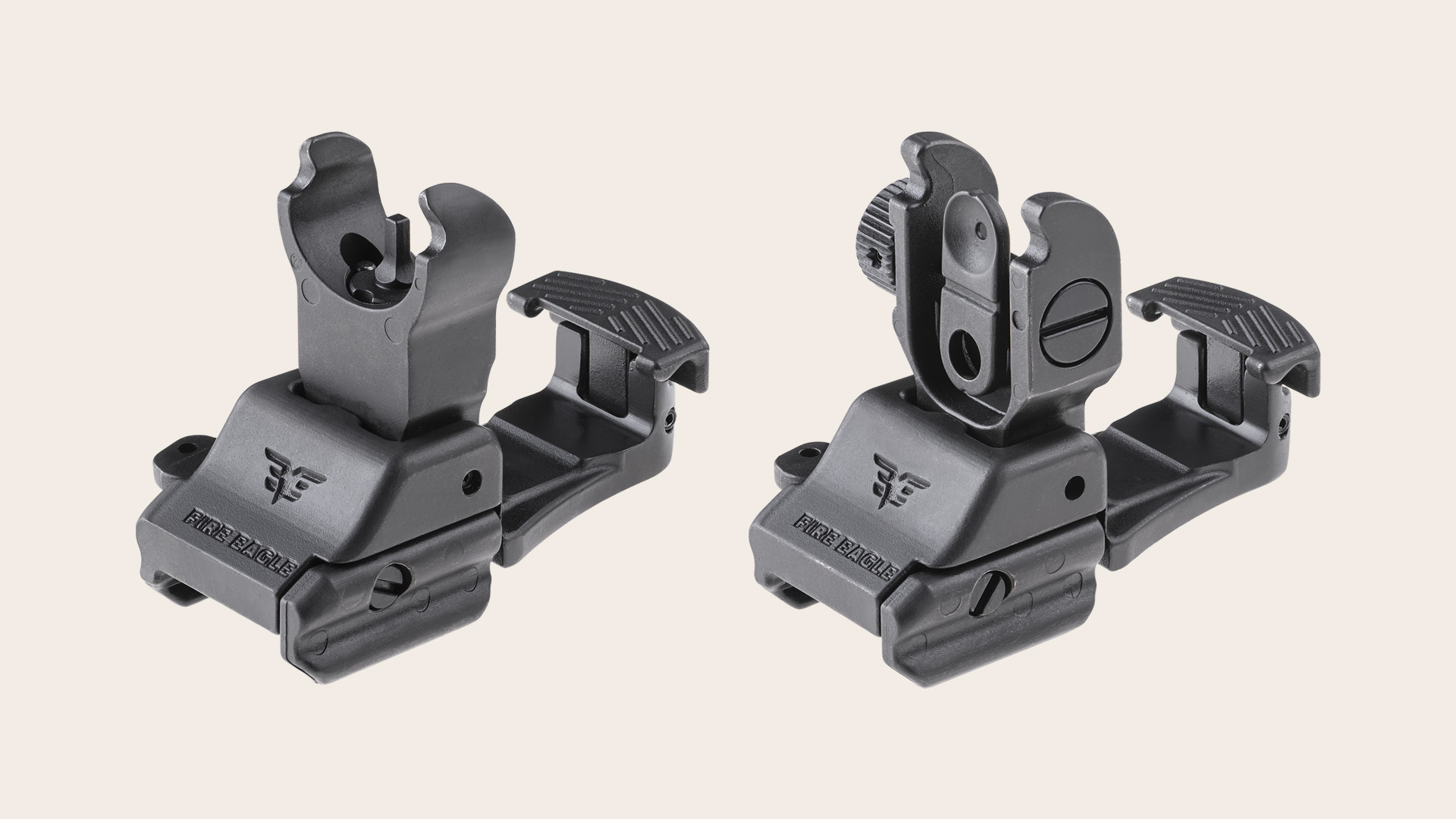 KIT CONJUNTO DE MIRA FLIP-UP AR-15 (ALUMÍNIO) FIRE EAGLE