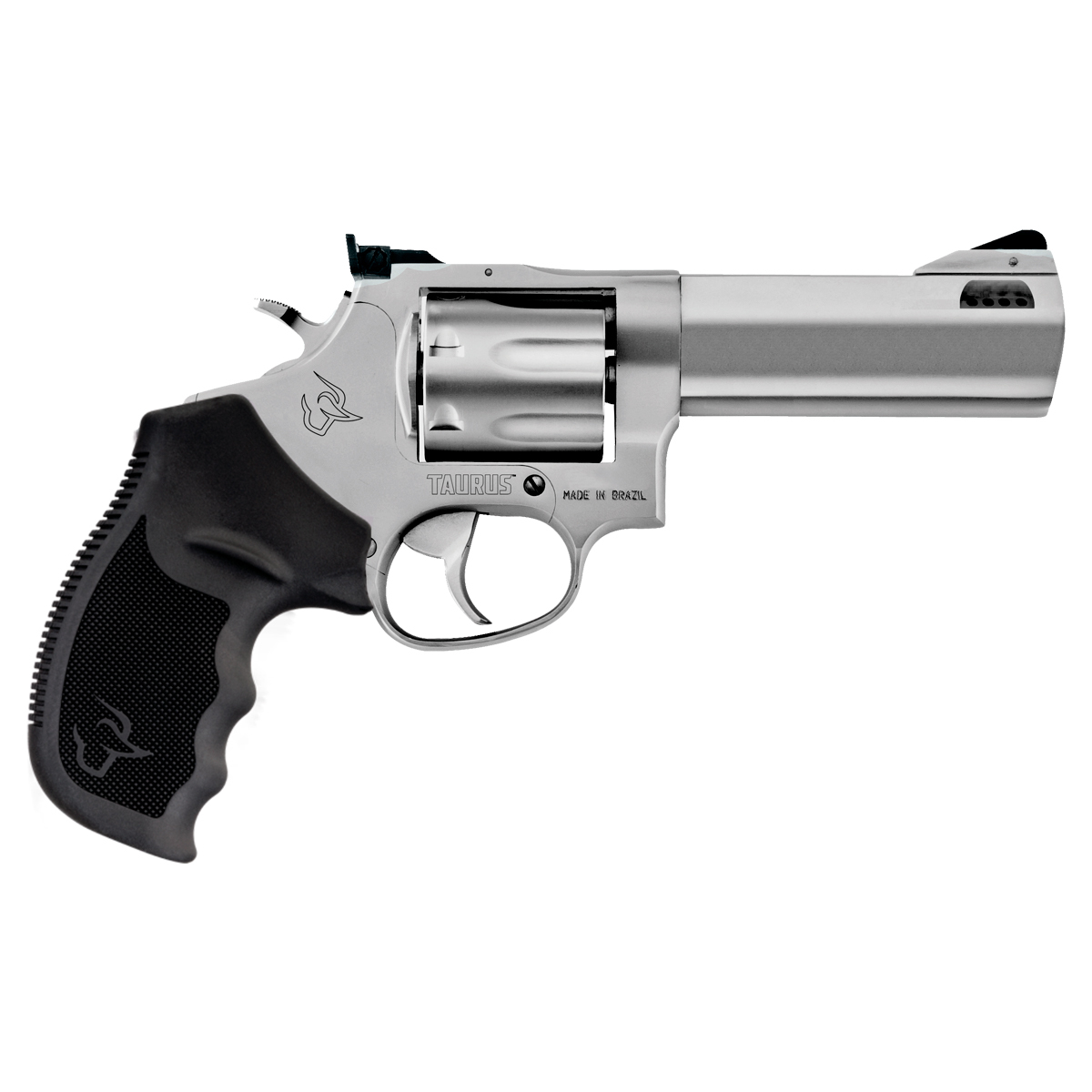 REVOLVER TAURUS RT 627, CAL. .357 MAG, 7 TIROS, 101 MM (4 POL), INOX FOSCO