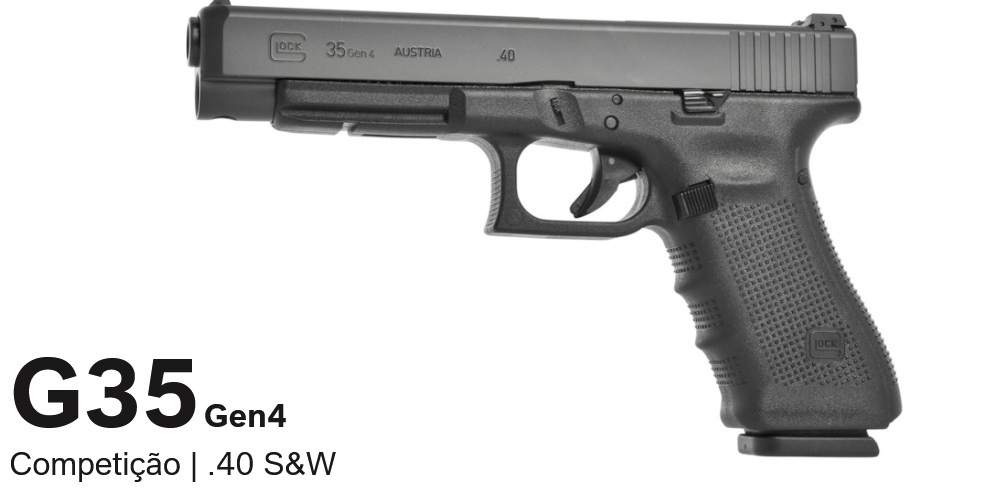 PISTOLA GLOCK G35 GEN4 CAL .40SW