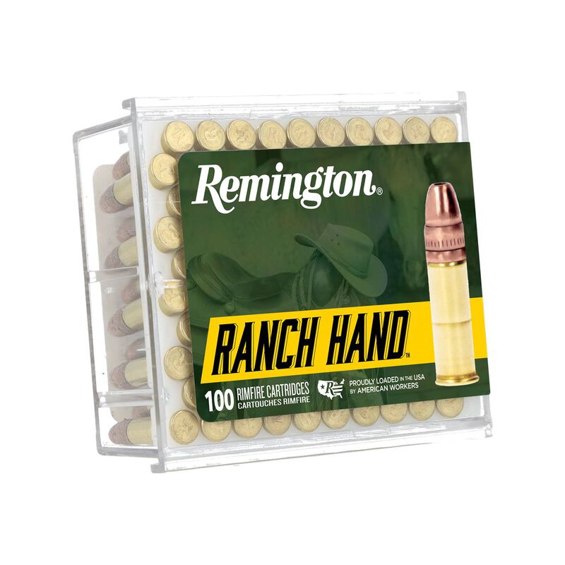 MUNIÇÃO REMINGTON CAL. 22LR RANCH HAND 38GR PHP - CAIXA 100unid
