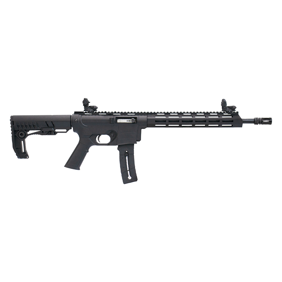 RIFLE CBC DELTA SEMI-AUTOMÁTICO CAL .22LR - PRETO