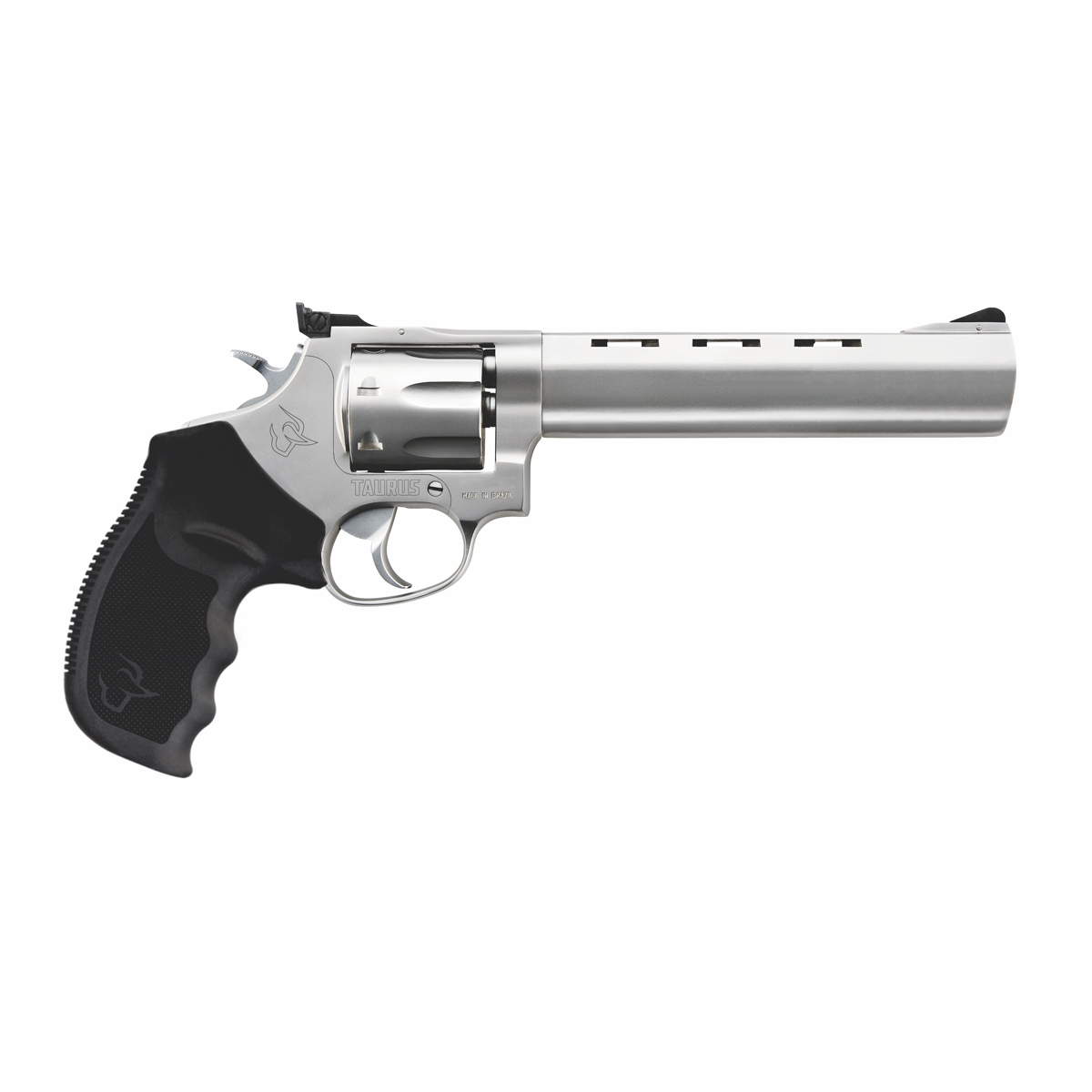 REVOLVER TAURUS RT 970, CAL. .22 LR, 7 TIROS, 165 MM (6,5 POL), INOX FOSCO