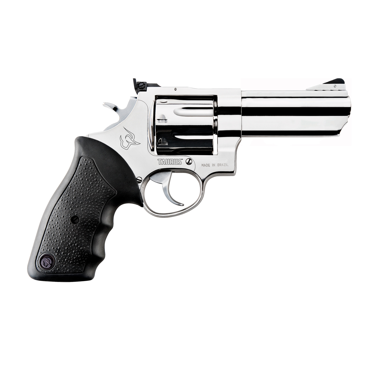 REVOLVER TAURUS RT 838, CAL. .38 SPL, 8 TIROS, 101 MM (4 POL), INOX ALTO BRILHO