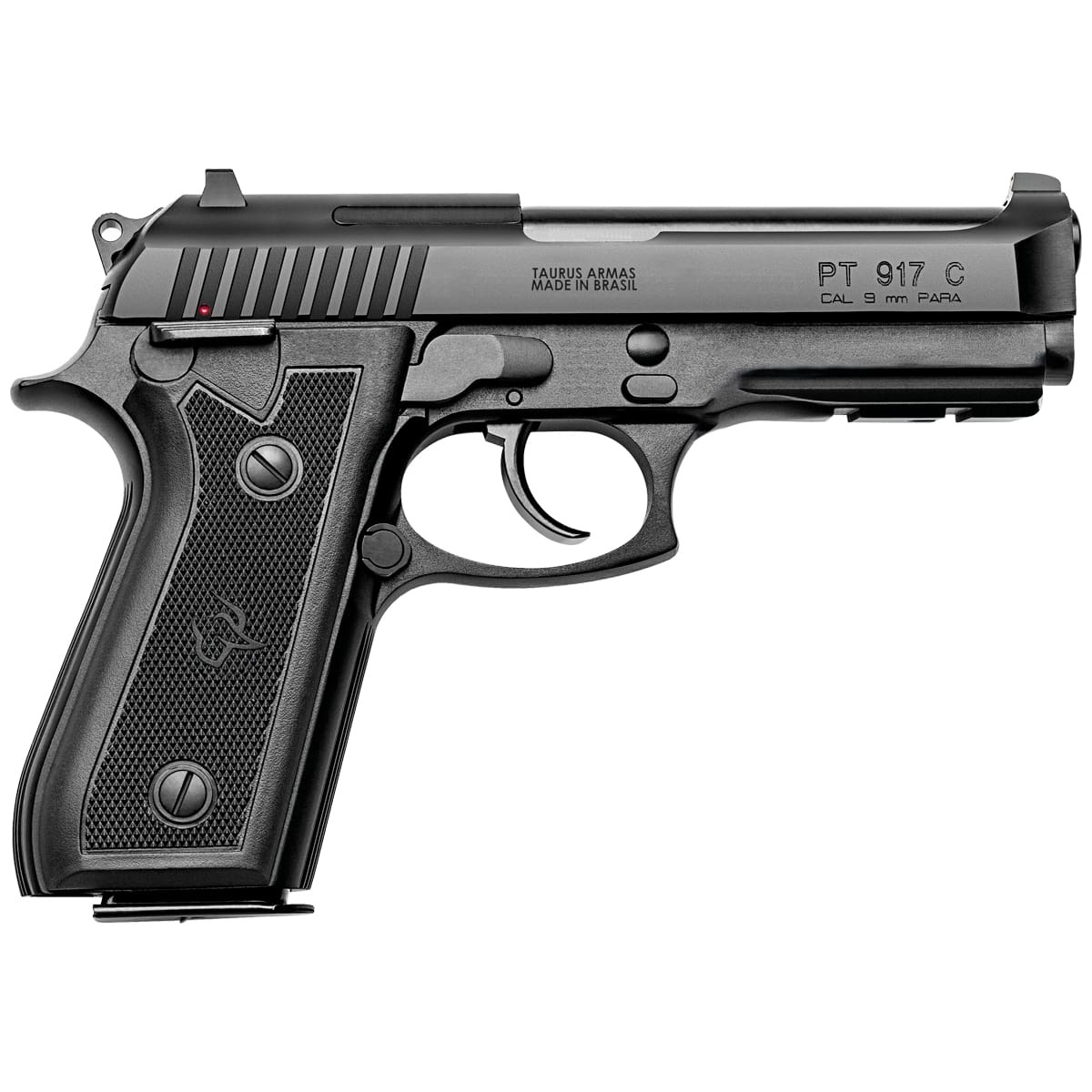PISTOLA TAURUS PT 917C, CAL. 9MM, 3x17, 109 MM (4,3 POL), TENEFERIZADO