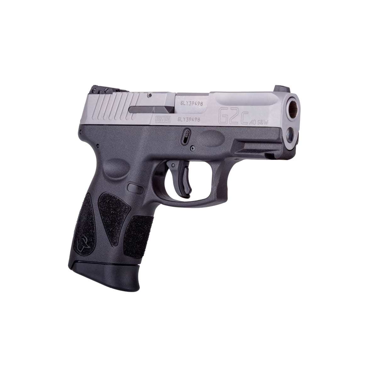 PISTOLA TAURUS G2C, CAL. 40 S&W, 3x10, 83 MM (3,27 POL), INOX FOSCO