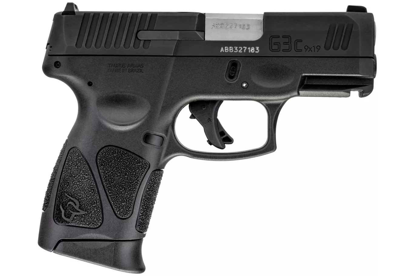 PISTOLA TAURUS G3C, CAL. 9MM, 3x12, 83 MM (3,27 POL), TENEFERIZADO FOSCO