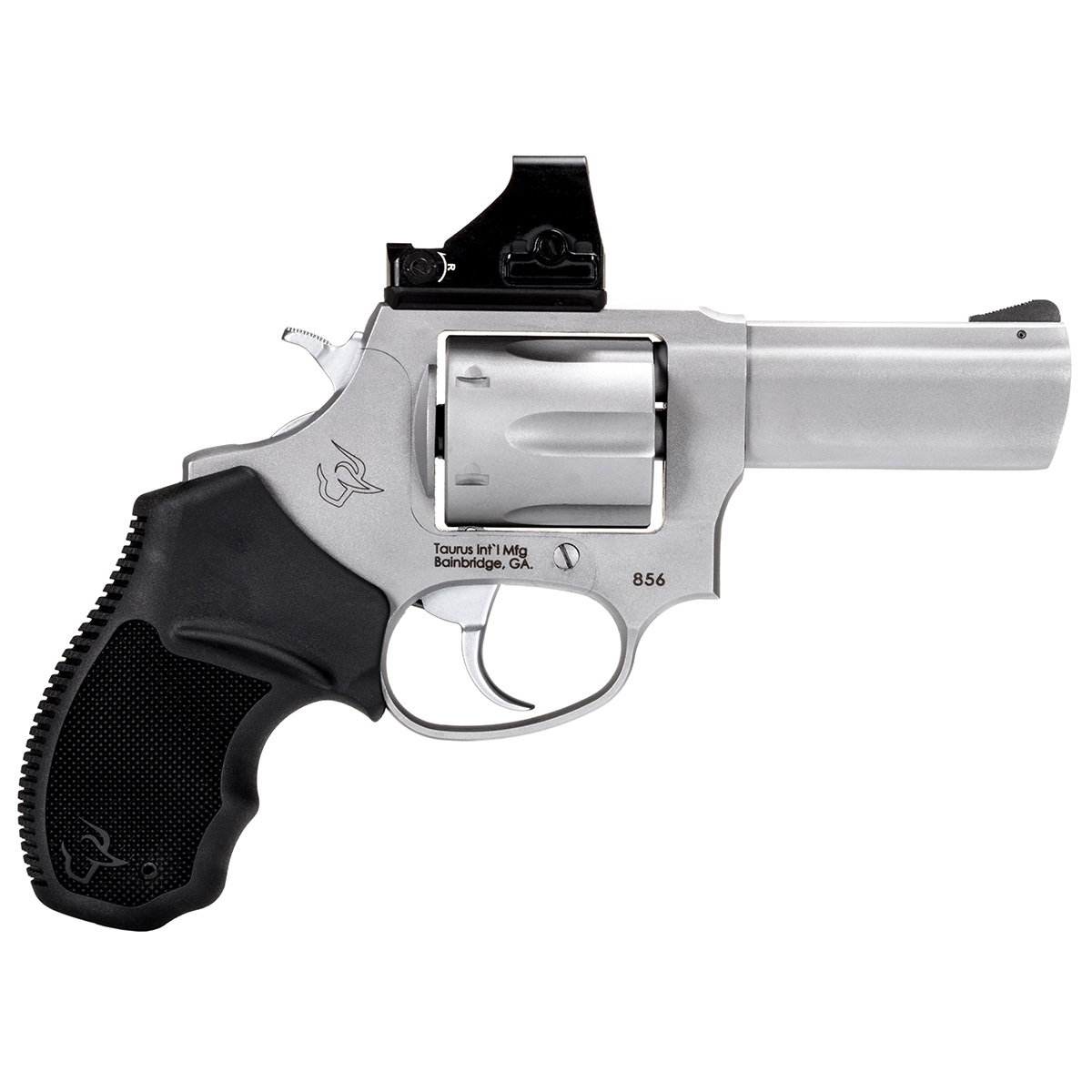 REVOLVER TAURUS RT 856 TORO, CAL. .38 SPL, 6 TIROS, 76 MM (3 POL), INOX FOSCO