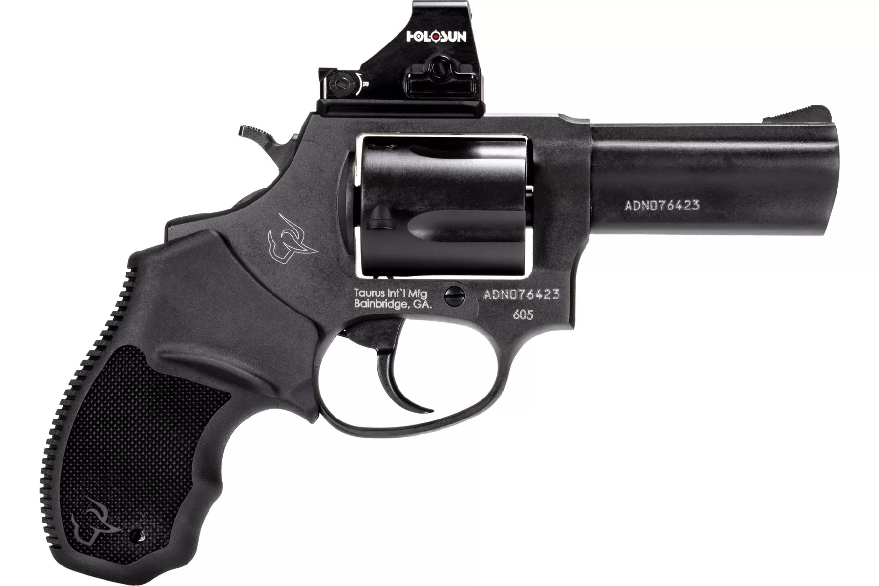 REVOLVER TAURUS RT 605 T.O.R.O. CAL. .357 MAG - 5 TIROS- 76,2 MM (3 POL) - OXIDADO FOSCO